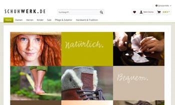 Schuhwerk Homepage